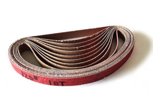 ผ้าทรายสายพาน 10 x 330 mm. เซรามิค